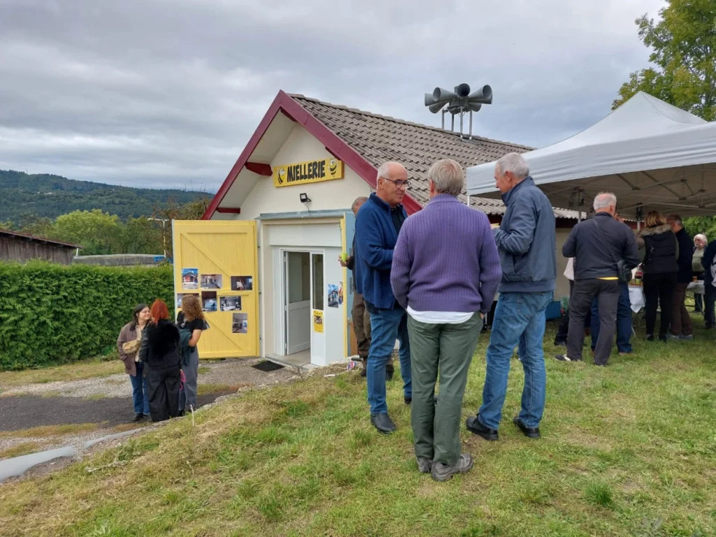 Vin d'honneur au Rucher du Haut-Bugey